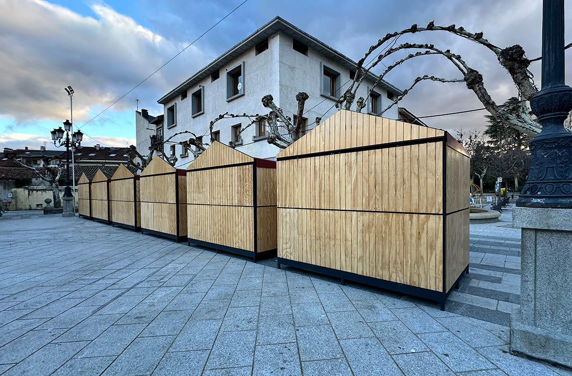 Alquiler de casetas de madera para eventos