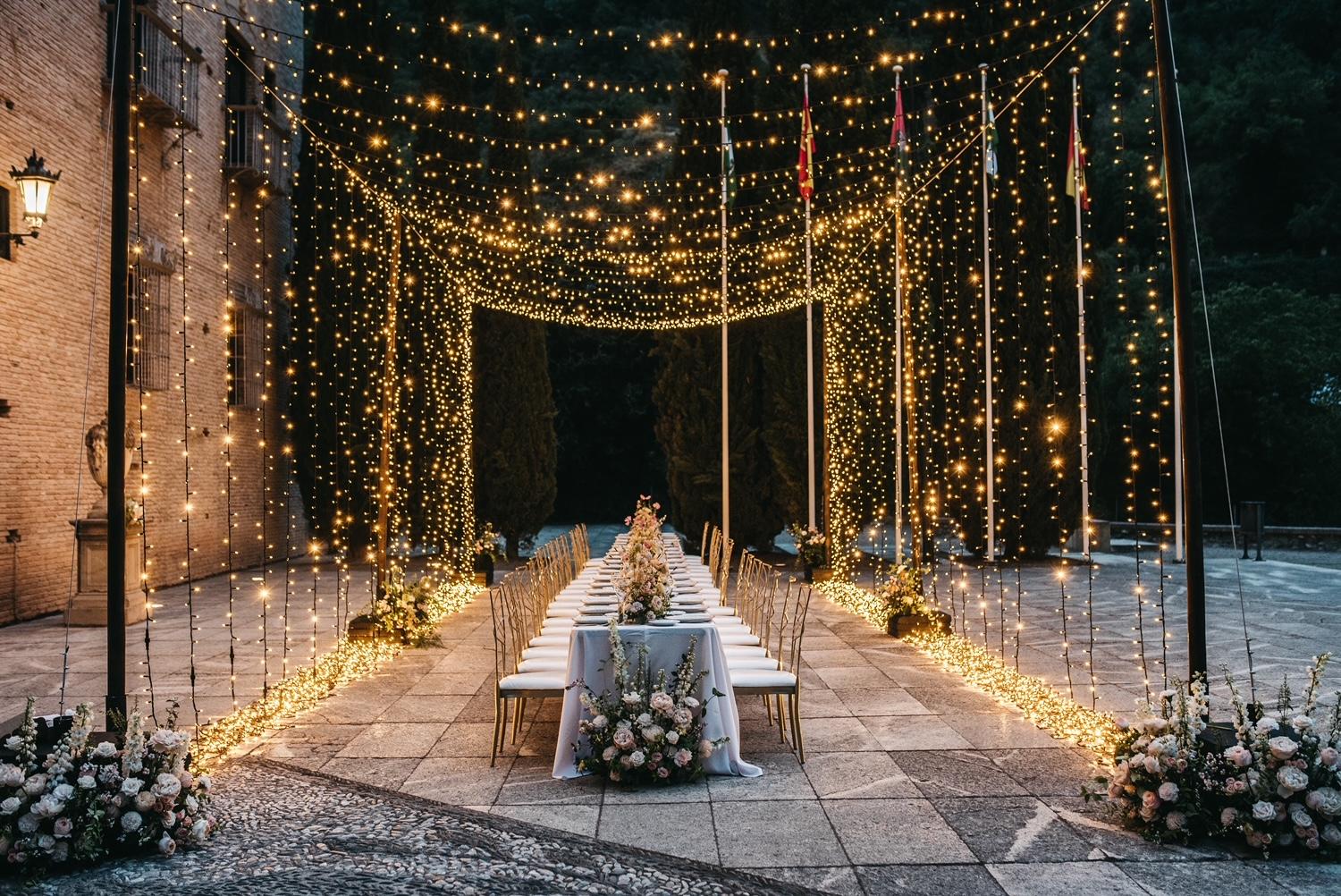 Iluminación para bodas