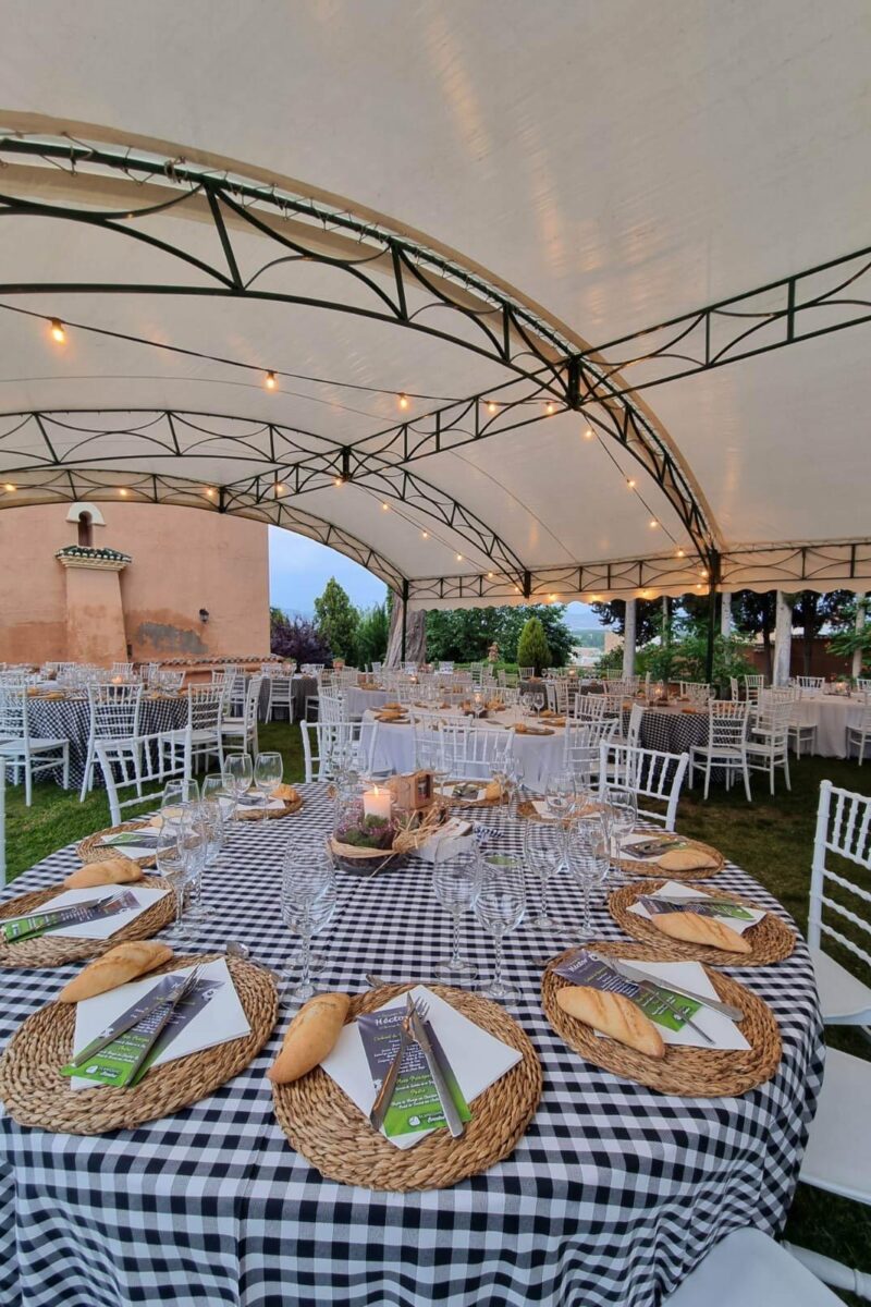 Carpa en Castillo de Láchar